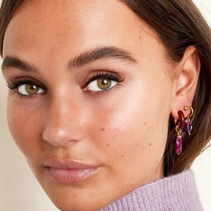 Orecchini con Charm Colorato Grande h5 Immagine2